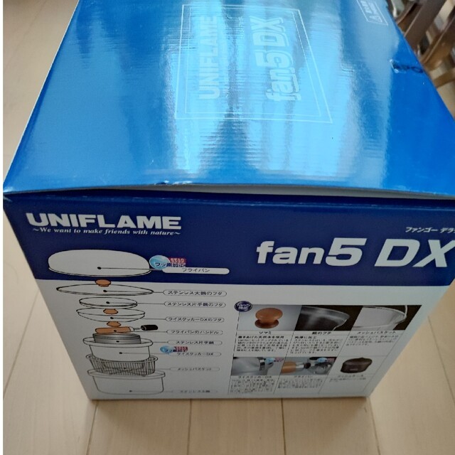 UNIFLAME(ユニフレーム)の【新品未使用】ユニフレーム　FAN5 DX スポーツ/アウトドアのアウトドア(調理器具)の商品写真