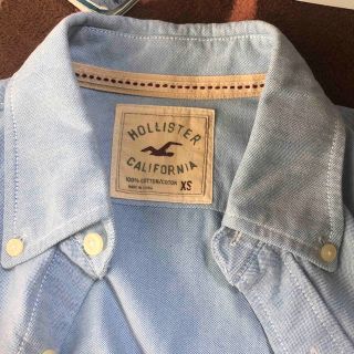 ホリスター(Hollister)のホリスターXS ブルーシャツ　(シャツ)