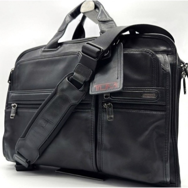 極美品】TUMI トゥミ ビジネスバッグ 2way 黒 ブラック A4収納可-