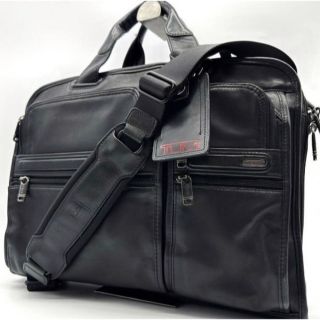 TUMI - 【極美品】TUMI 2wayビジネスバッグ レザー ブラック A4可 ...