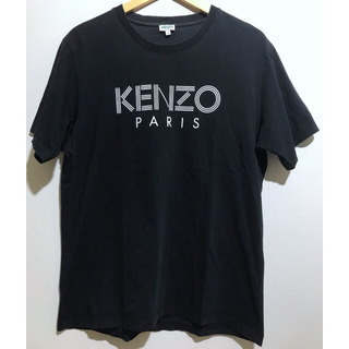 ケンゾー(KENZO)のKENZO（ケンゾー）ロゴプリント　Tシャツ　カットソー【中古】【007】(Tシャツ/カットソー(半袖/袖なし))