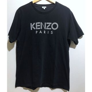 ケンゾー(KENZO)のKENZO（ケンゾー）ロゴプリント　Tシャツ　カットソー【中古】【007】(Tシャツ/カットソー(半袖/袖なし))