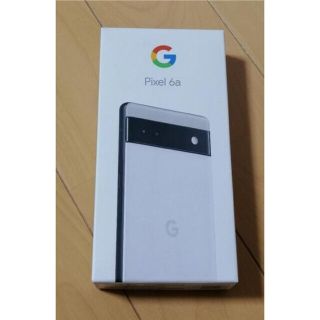 新品未開封！google Pixel 6a 128GB ホワイト チョークの通販 by ちゃ