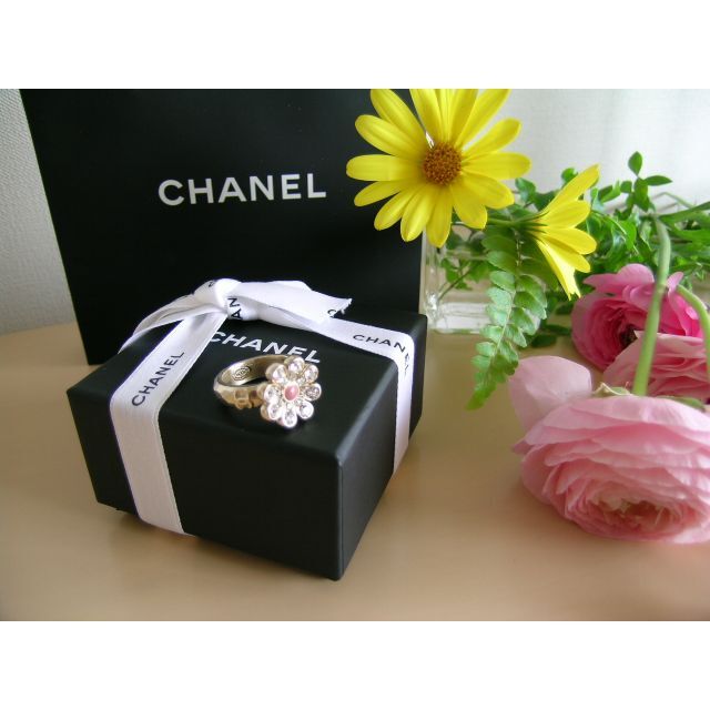 ★正規品★CHANEL★リング★菊の花★