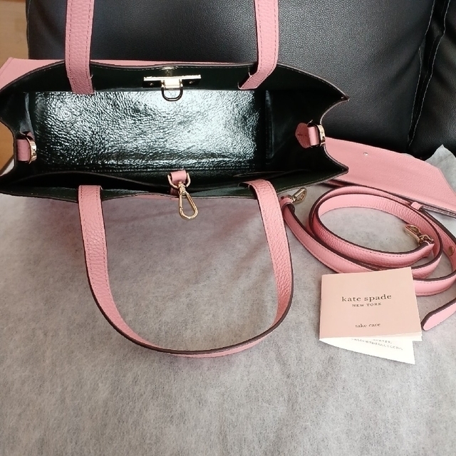 kate spade レザーショルダーバッグ