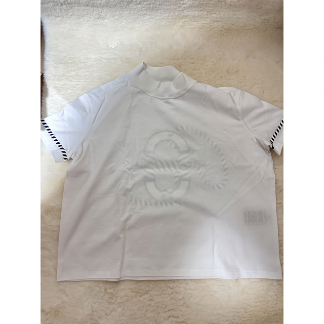 Hermes(エルメス)のSS1様専用新品未使用　Tシャツ ボクシーフィット 《カルトゥッシュ》 レディースのトップス(Tシャツ(半袖/袖なし))の商品写真