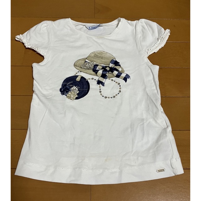mayoral tシャツ キッズ/ベビー/マタニティのキッズ服女の子用(90cm~)(Tシャツ/カットソー)の商品写真