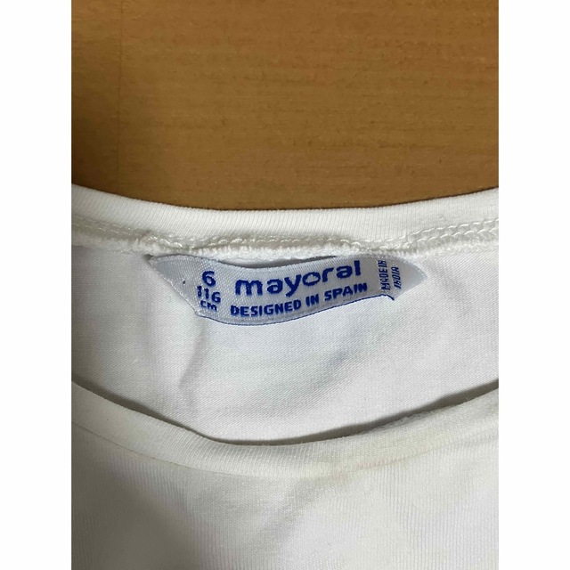 mayoral tシャツ キッズ/ベビー/マタニティのキッズ服女の子用(90cm~)(Tシャツ/カットソー)の商品写真