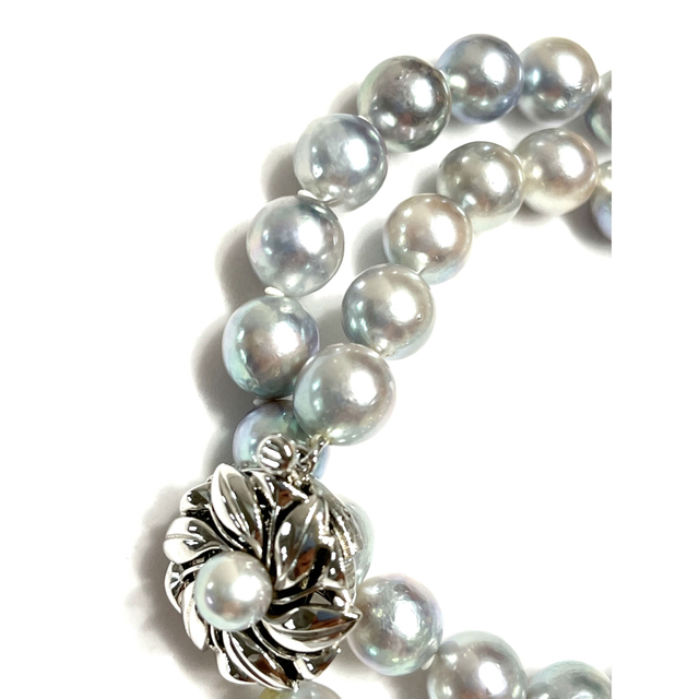 あこや真珠ネックレス　本真珠ネックレス　真珠ネックレス　パールネックレス　 レディースのアクセサリー(ネックレス)の商品写真