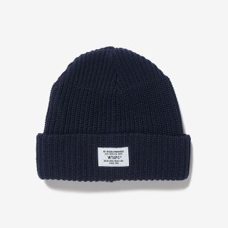 ダブルタップス(W)taps)の新品 Wtaps Beanie 03 Navy(ニット帽/ビーニー)