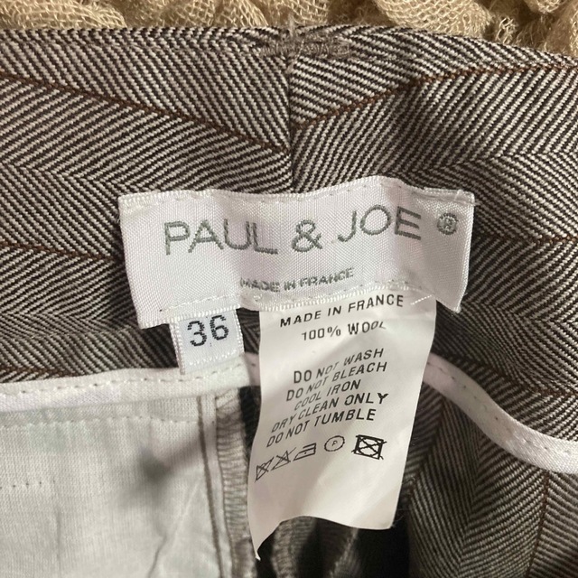 PAUL & JOE - 【新品】ポールアンドジョー ウール パンツ フランス製