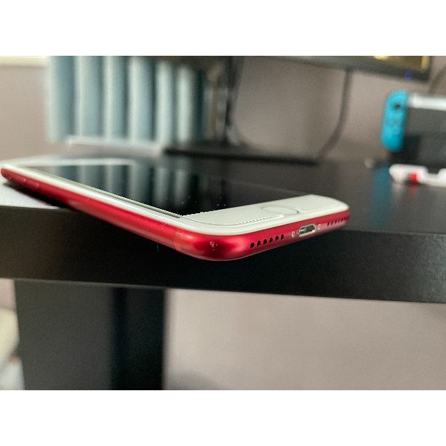 iPhone7 128GB RED Simフリー 美品 ケース付き 6