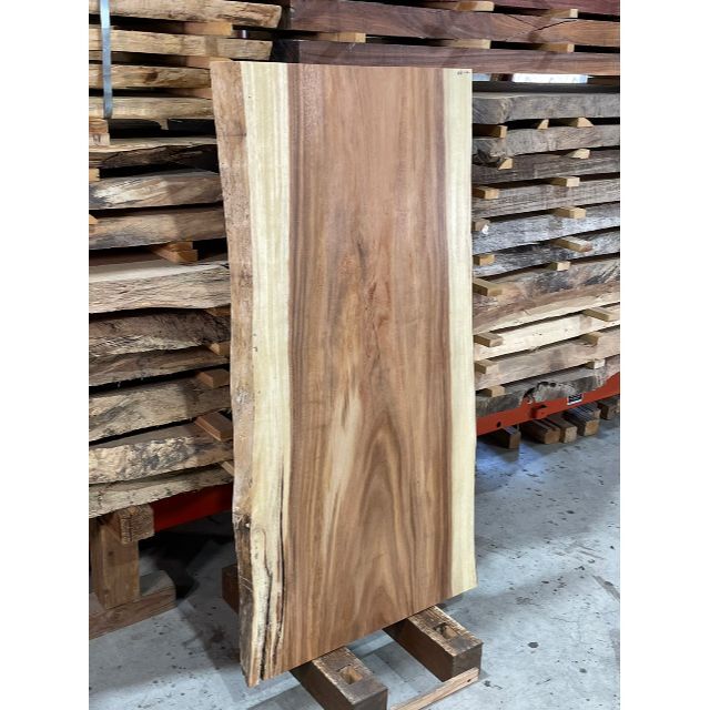 モンキーポッド P061-2 一枚板 両面フラット加工済!カウンター