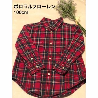 ポロラルフローレン(POLO RALPH LAUREN)のポロラルフローレン　長袖シャツ　キッズ　100cm(Tシャツ/カットソー)