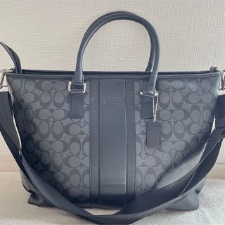 COACH メンズ ボストンバッグ F23207 voyager shdw si