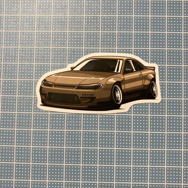 日産(ニッサン)のシルビア⭐︎S15⭐︎ドリフト⭐︎ステッカー⭐︎C232 自動車/バイクの自動車(車外アクセサリ)の商品写真