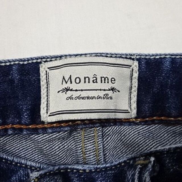 Moname(モナーム)のモナーム☆MONAME☆シャルロット☆ボーイズスリム☆23☆ウェスト約69cm レディースのパンツ(デニム/ジーンズ)の商品写真