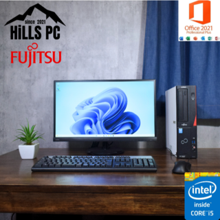 フジツウ(富士通)のb100 届いてすぐに使えるデスクトップPC　フルセット　富士通 FUJITSU(デスクトップ型PC)
