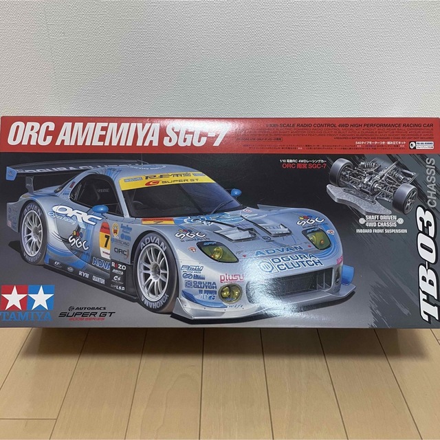 タミヤ　TB-03 ORC AMEMIYA SGC-7 雨宮 RX-7 未組立ホビーラジコン