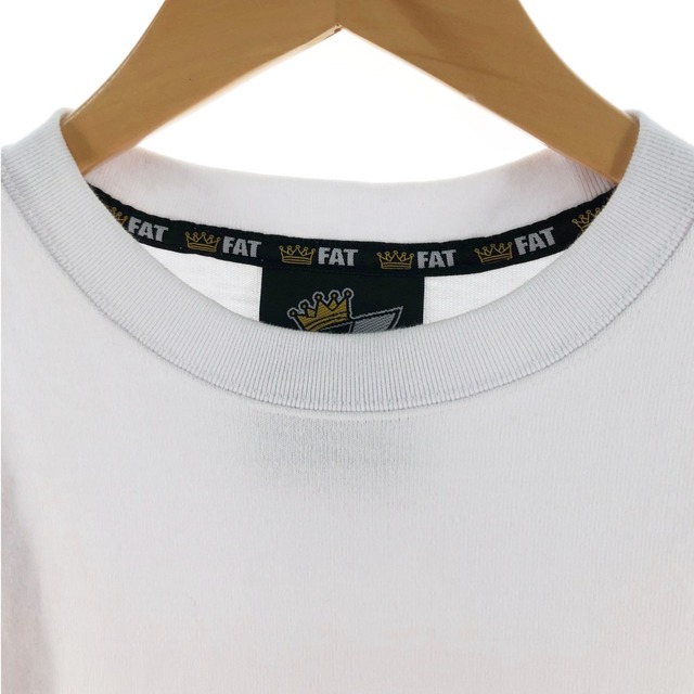 〇〇FAT エフエーティ メンズ Tシャツ サイズTITCH ホワイト