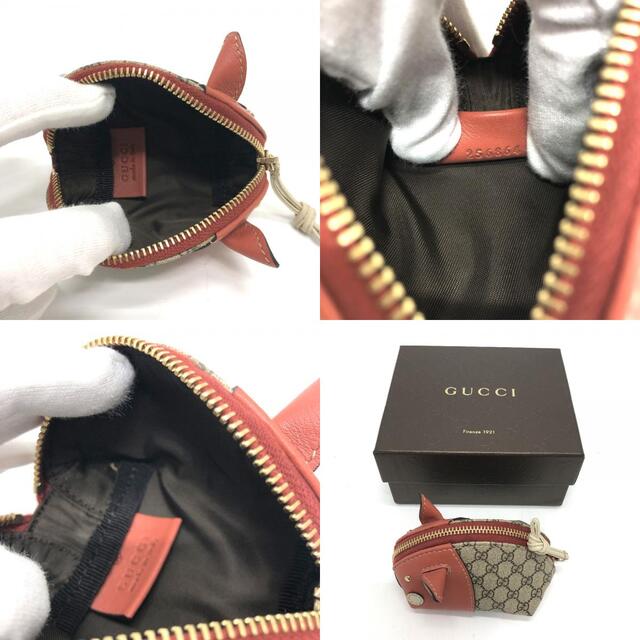 Gucci - グッチ GUCCI チルドレン ブタ 256864 GG/ロゴ 小銭入れ