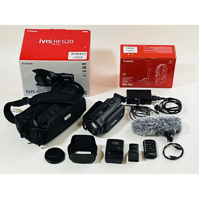 セール! Canon IVIS HF G20 & フル装備品 豪華セット | dierenwiki.nl
