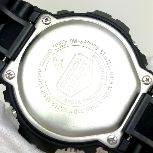 防水G-SHOCK ジーショック 腕時計 DW-6900CS-1