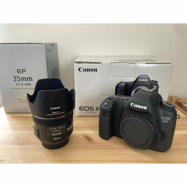 フルサイズ Canon EOS 6D と EF 35mm f/2 IS USM