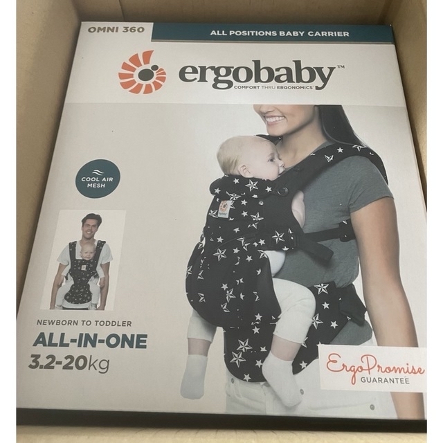 Ergobaby - ☆新品未開封☆ エルゴ オムニ360 クールエア ブラック ...