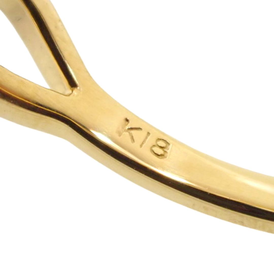ノーブランドリング・指輪 サークル ダイヤモンドリング K18 イエローゴールド YG ゴールド金 40802050141