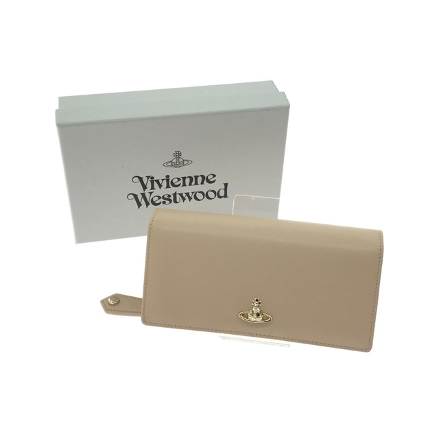 Vivienne Westwood(ヴィヴィアンウエストウッド)の▼▼Vivienne Westwood ヴィヴィアン・ウエストウッド 長財布 51060025-42106 ベージュ レディースのファッション小物(財布)の商品写真
