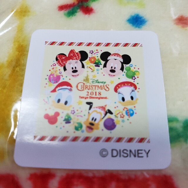 Disney(ディズニー)のディズニー クリスマス christmas ウォッシュタオル 2018 35周年 エンタメ/ホビーのアニメグッズ(タオル)の商品写真