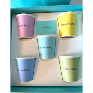 新品未使用】【即購入可】ティファニー コーヒーカップセット ペーパー