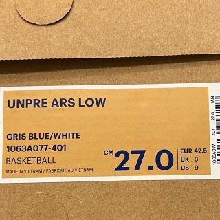 27cm】asics × ballaholic UNPRE ARS LOW | veranstaltungen.lkz.de