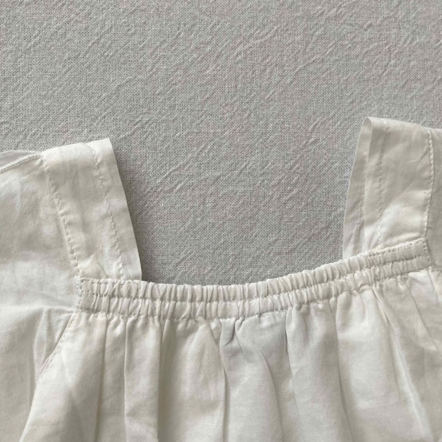 babyGAP(ベビーギャップ)の629 くう様専用　babyGap 綿毛舞う刺繍をあしらったセットアップ キッズ/ベビー/マタニティのベビー服(~85cm)(ワンピース)の商品写真