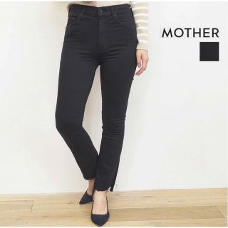 マザー(mother)のmother クロップドフレアスキニー  カットオフパンツ(デニム/ジーンズ)