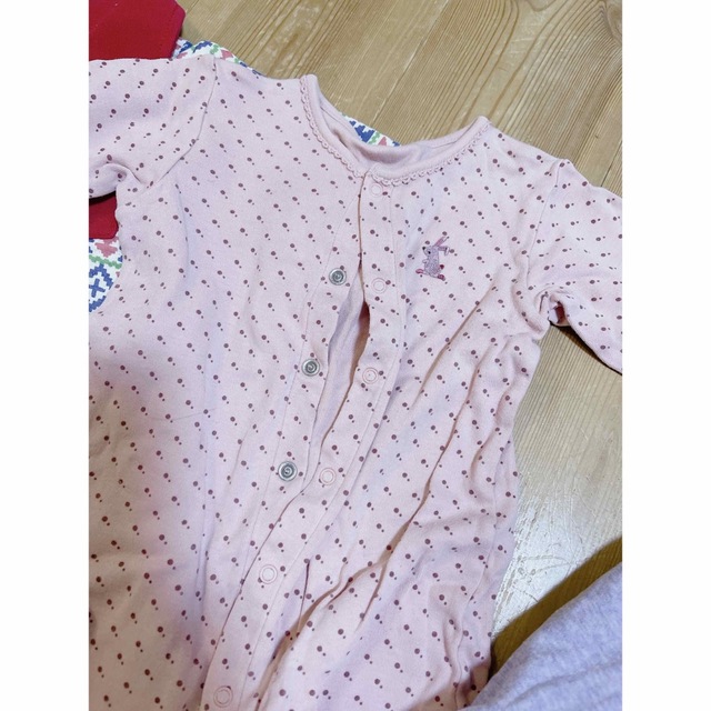 Ralph Lauren(ラルフローレン)の女の子、ロンパース　60.70 キッズ/ベビー/マタニティのベビー服(~85cm)(ロンパース)の商品写真