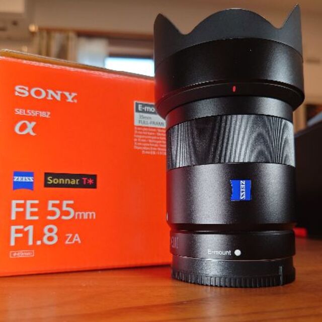 美品！Zeiss Sonnar T* FE 55mm F1.8 ZA