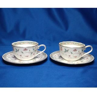 ノリタケ(Noritake)のカップ＆ソーサー ペア(グラス/カップ)