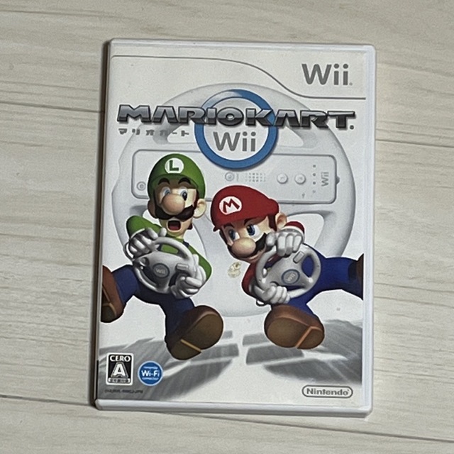 Wii(ウィー)のマリオカートWii エンタメ/ホビーのゲームソフト/ゲーム機本体(家庭用ゲームソフト)の商品写真