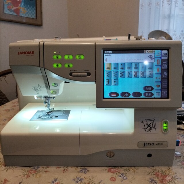 ジャノメ刺しゅう機能付ミシン セシオ11000 | www.jarussi.com.br