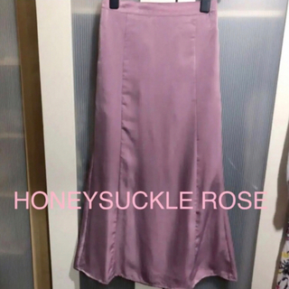ハニーサックルローズ(HONEYSUCKLE ROSE)のハニーサックルローズ　ロングフレアースカート　M(ロングスカート)