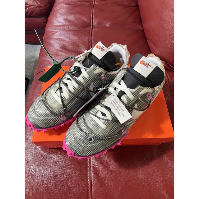 NIKE off-white WAFFLE RACER