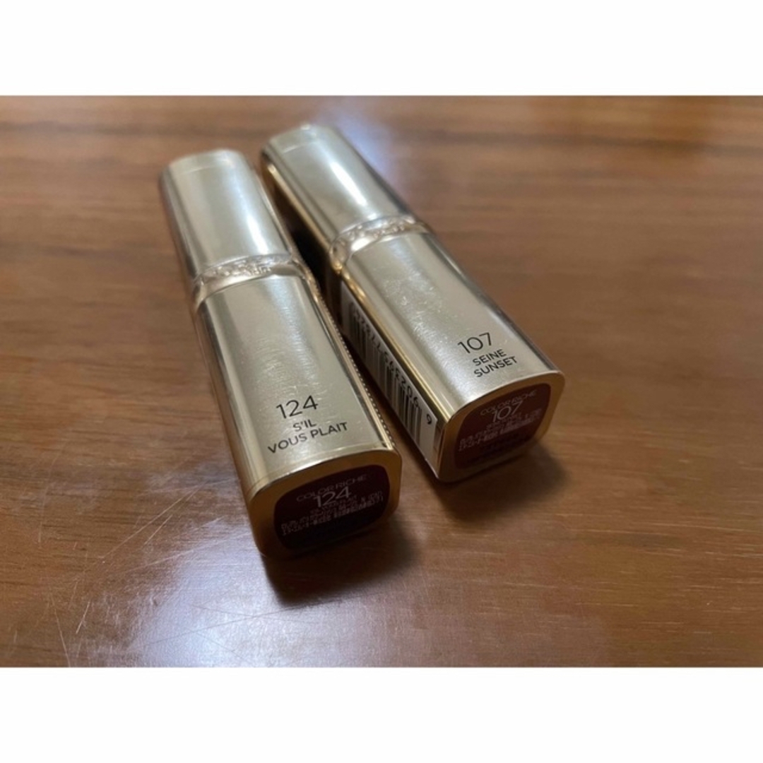 L'Oreal Paris(ロレアルパリ)の【新品】ロレアルパリ　リップ　口紅　4本セット コスメ/美容のベースメイク/化粧品(口紅)の商品写真