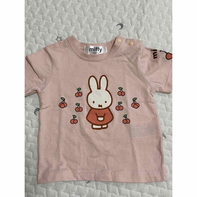 miffy(ミッフィー)の【最終値下げ】ミッフィー Tシャツ 80 キッズ/ベビー/マタニティのベビー服(~85cm)(Ｔシャツ)の商品写真