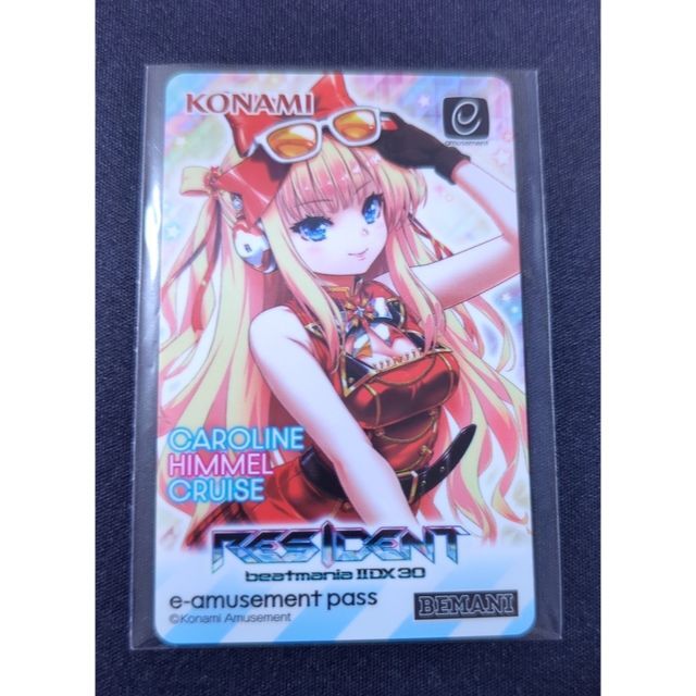 KONAMI(コナミ)のbeatmania IIDX 30 RESIDENT 姫留 e-pass エンタメ/ホビーのアニメグッズ(カード)の商品写真