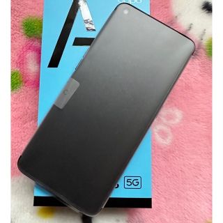 オッポ(OPPO)のOPPO A55S simフリー　ブラック(スマートフォン本体)