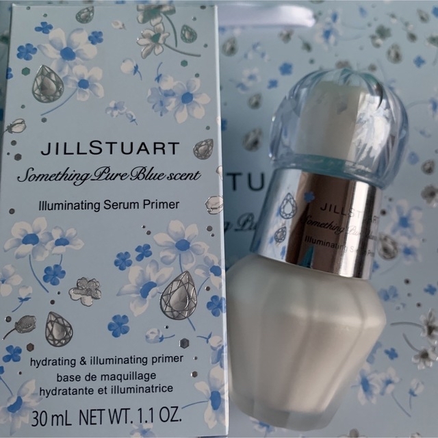 JILLSTUART(ジルスチュアート)のジルスチュアート　サムシングピュアブルー　美容液化粧下地 コスメ/美容のベースメイク/化粧品(化粧下地)の商品写真