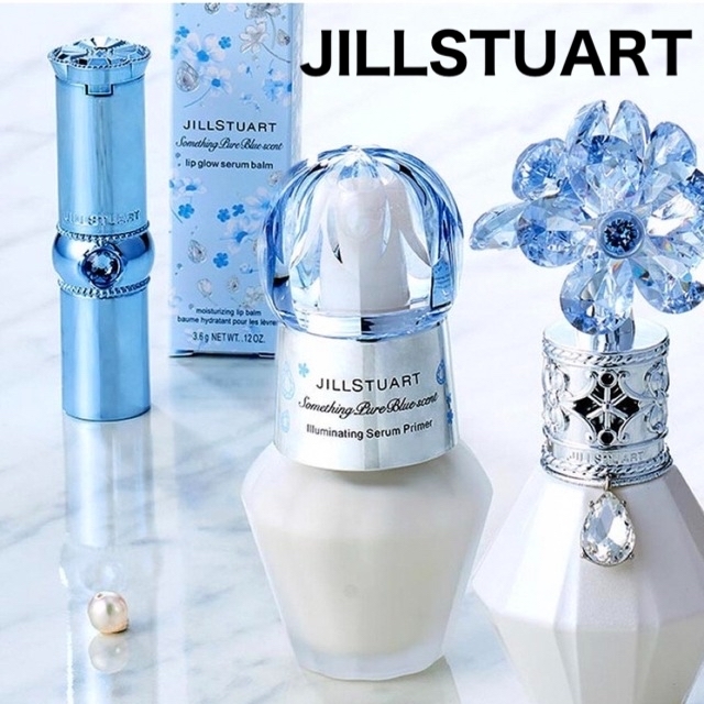 JILLSTUART(ジルスチュアート)のジルスチュアート　サムシングピュアブルー　美容液化粧下地 コスメ/美容のベースメイク/化粧品(化粧下地)の商品写真