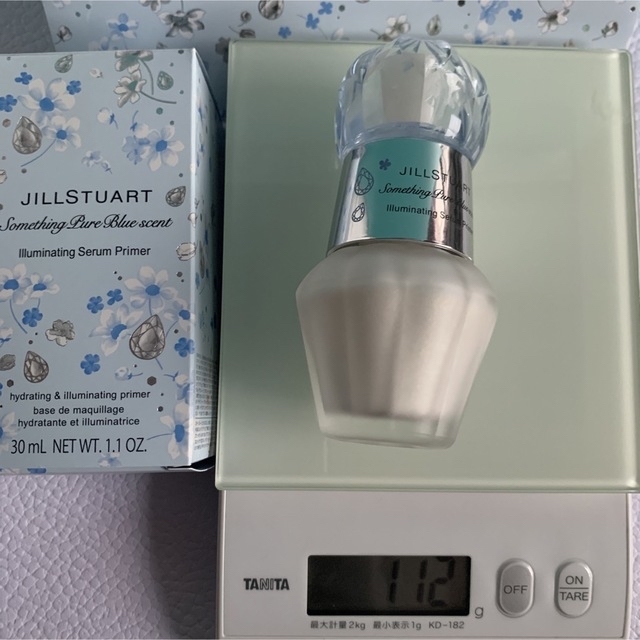 JILLSTUART(ジルスチュアート)のジルスチュアート　サムシングピュアブルー　美容液化粧下地 コスメ/美容のベースメイク/化粧品(化粧下地)の商品写真